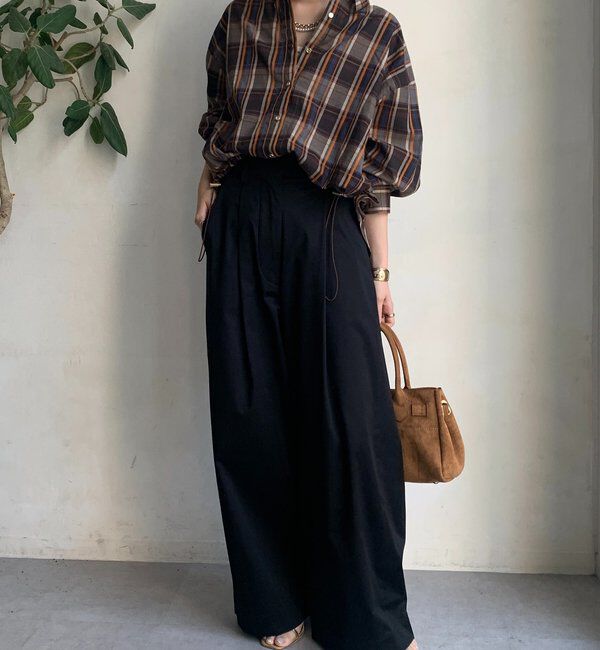  「チェックスピンドルシャツ」|シャツ・ブラウス|