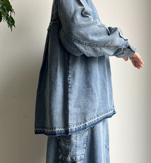  「リヨセルデニムシャツ」|シャツ・ブラウス|