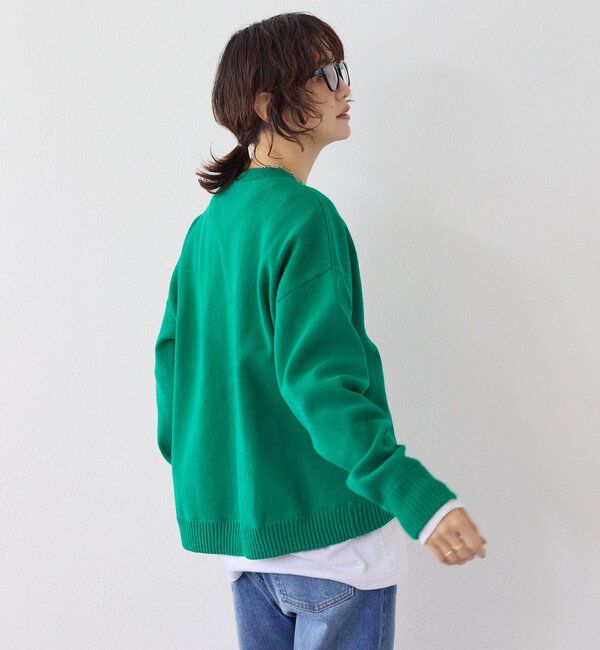  「【A・MONN(アモン)】Vネックニットプルオーバー」|ニット・セーター|