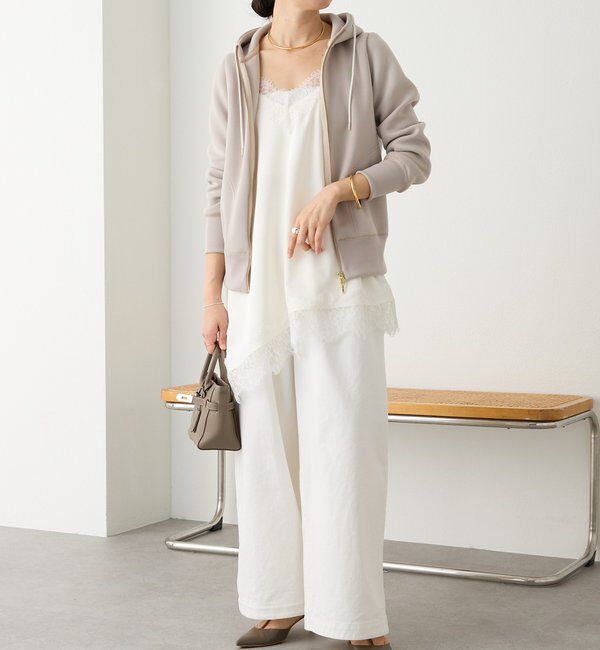  「【A・MONN(アモン)】ホワイトデニムパンツ」|デニム|