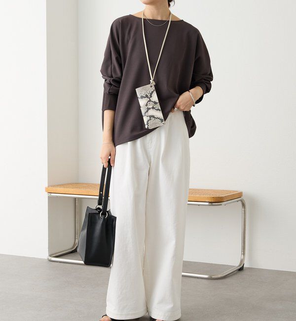  「【A・MONN(アモン)】ホワイトデニムパンツ」|デニム|