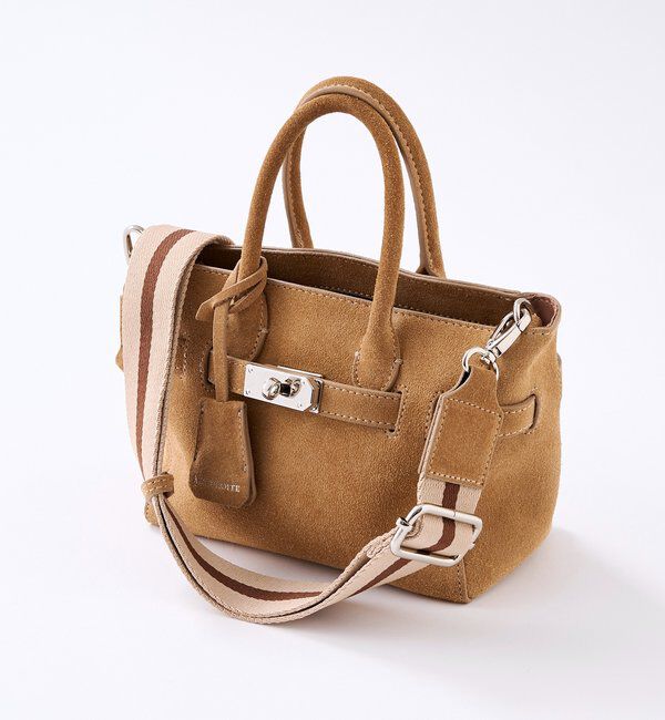  「【実用性抜群】ひねり金具ミニトートバッグ」|クラッチバッグ|