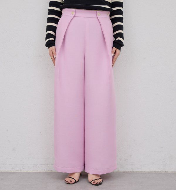  「【HERITANOVUM】タックマリンパンツ」|チノ|