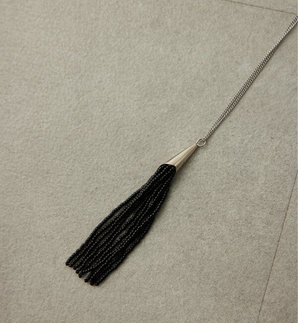  「ビーズタッセルネックレス」|リング|