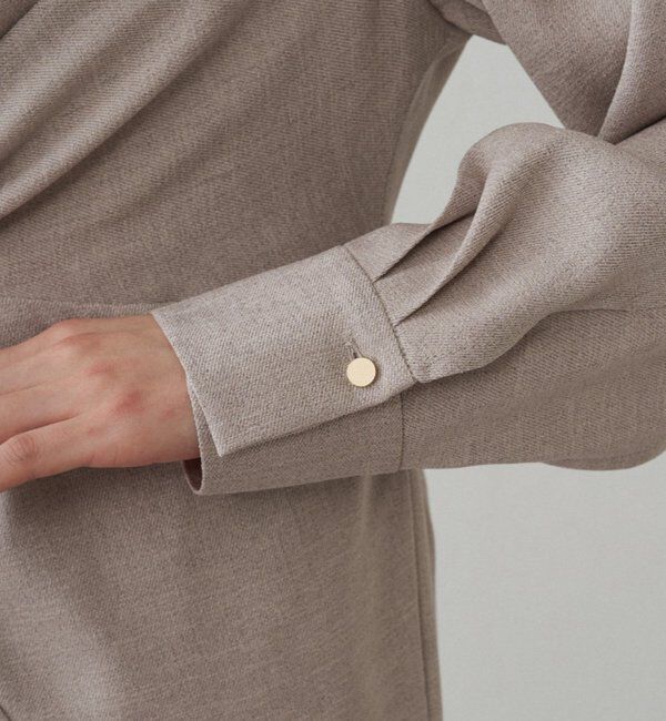  「ツイストVネックワンピース」|ワンピース|