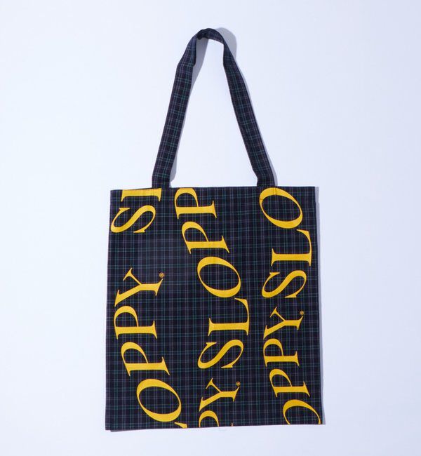  「【SLOPPY/スロッピー】ロゴトート」|トートバッグ|グリーン