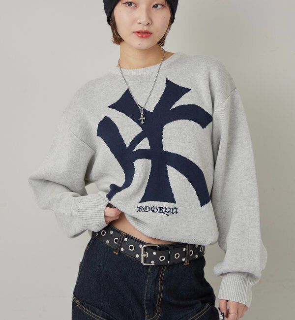  「【KOOKY'N】 KYジャガードニット」|ニット・セーター|