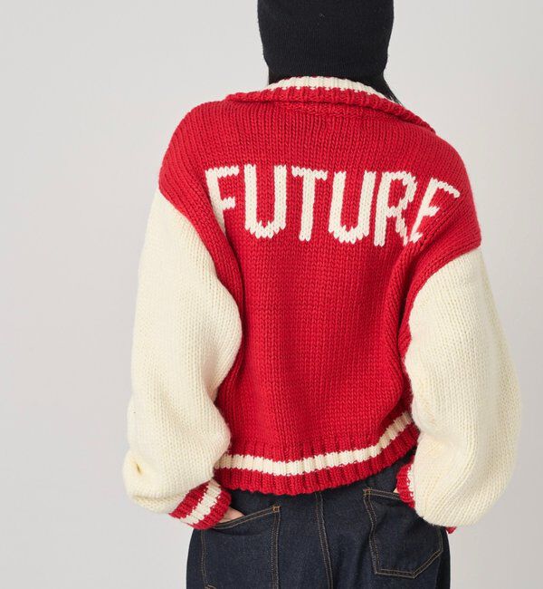  「ニットスタジャン」|カーディガン|