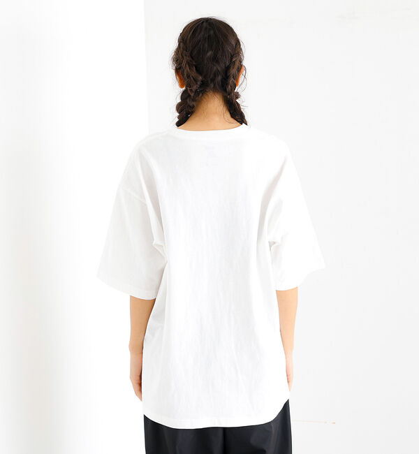 ABAHOUSE「【POLeR/ポーラー】 STUFF RELAX TEE/スタッフロゴ/リラック」|Tシャツ・カットソー|