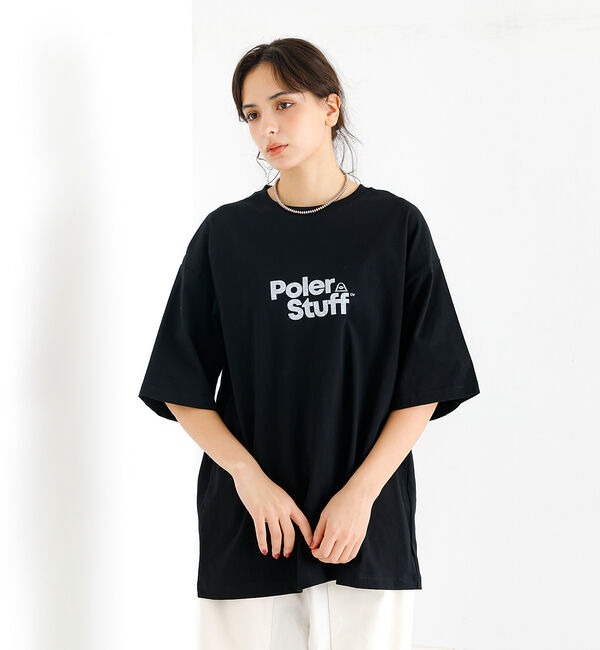 ABAHOUSE「【POLeR/ポーラー】 STUFF RELAX TEE/スタッフロゴ/リラック」|Tシャツ・カットソー|
