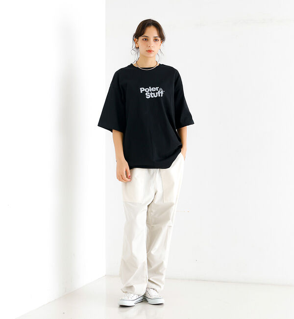 ABAHOUSE「【POLeR/ポーラー】 STUFF RELAX TEE/スタッフロゴ/リラック」|Tシャツ・カットソー|