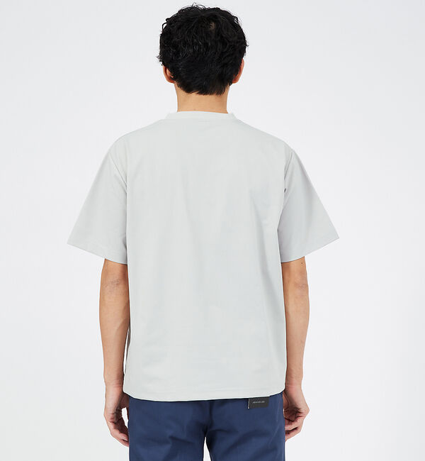 ABAHOUSE「【ロゴ刺繍】ワンポイント 半袖 Tシャツ」|Tシャツ・カットソー|