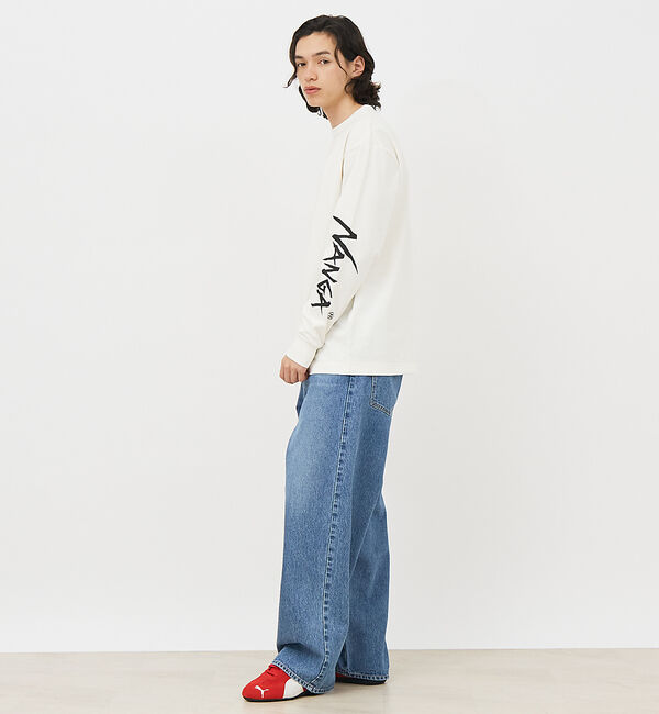 ABAHOUSE「【NANGA/ナンガ】ECO HYBRID SLV LOGO LS /ロングスリ」|Tシャツ・カットソー|