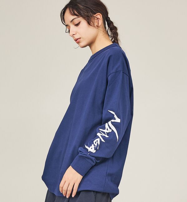 ABAHOUSE「【NANGA/ナンガ】ECO HYBRID SLV LOGO LS /ロングスリ」|Tシャツ・カットソー|