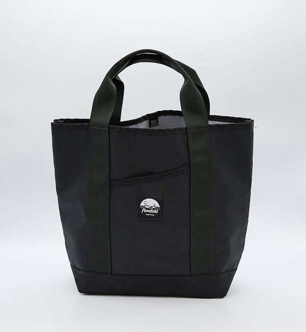 ABAHOUSE「【Flowfold/フローフォールド】PORTER TOTE/ポータートートバッ」|トートバッグ|ブラック