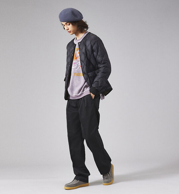 ABAHOUSE「【WEB限定】TAION MILITARY OVER SIZE CREW NEC」|ダウン|