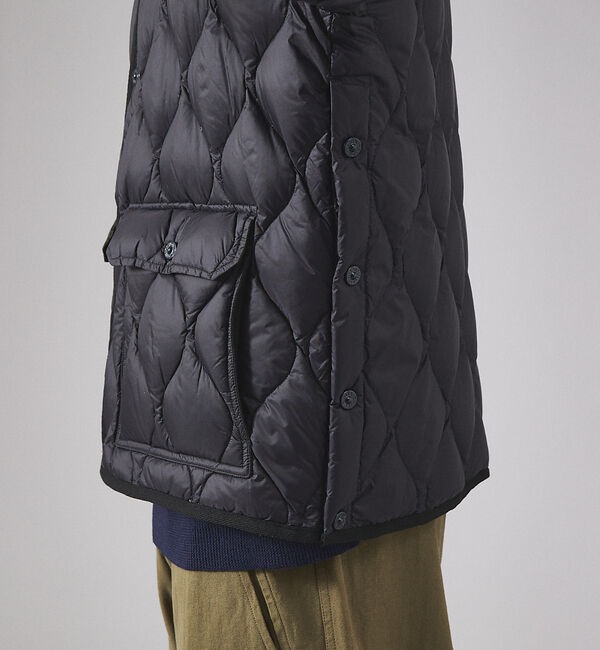 ABAHOUSE「【WEB限定】TAION MILITARY OVER SIZE CREW NEC」|ダウン|