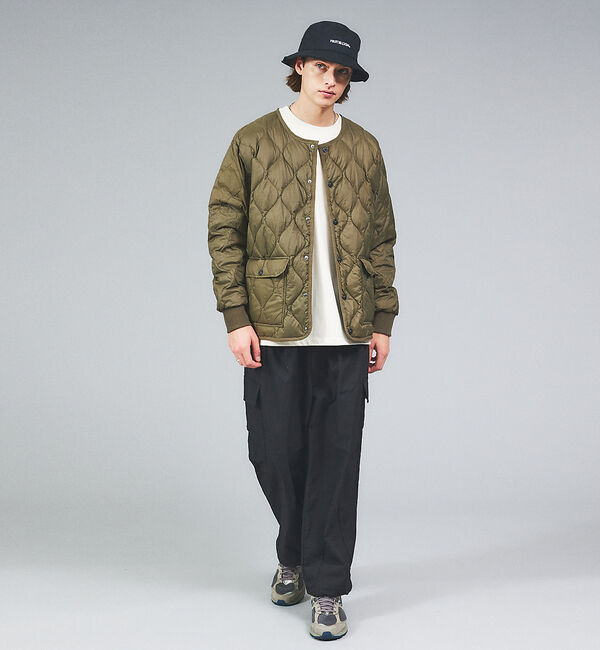 ABAHOUSE「【WEB限定】TAION MILITARY OVER SIZE CREW NEC」|ダウン|