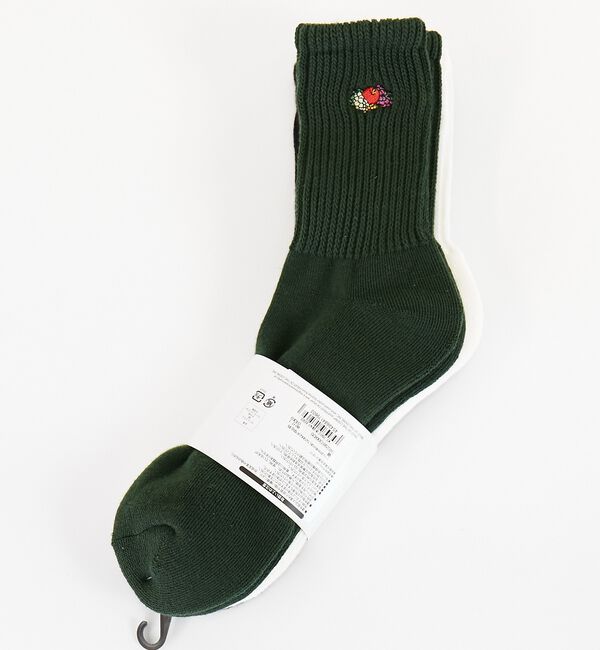 ABAHOUSE「【FRUIT OF THE LOOM/フルーツ・オブ・ザ・ルーム】3Pゆるリッチ」|ソックス|