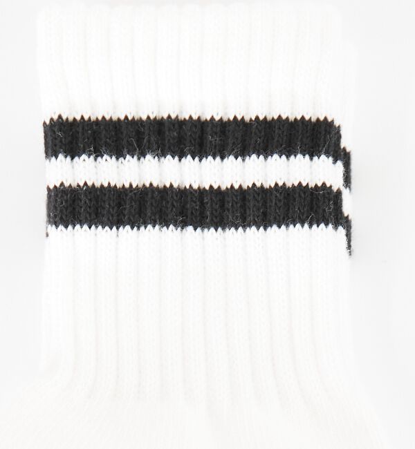 ABAHOUSE「【FRUIT OF THE LOOM/フルーツ・オブ・ザ・ルーム】3P　2ライン」|ソックス|