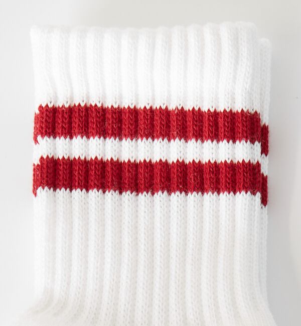 ABAHOUSE「【FRUIT OF THE LOOM/フルーツ・オブ・ザ・ルーム】3P　2ライン」|ソックス|