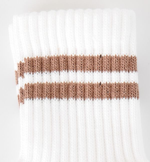 ABAHOUSE「【FRUIT OF THE LOOM/フルーツ・オブ・ザ・ルーム】3P　2ライン」|ソックス|