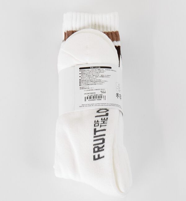 ABAHOUSE「【FRUIT OF THE LOOM/フルーツ・オブ・ザ・ルーム】3Pカラフルラ」|ソックス|