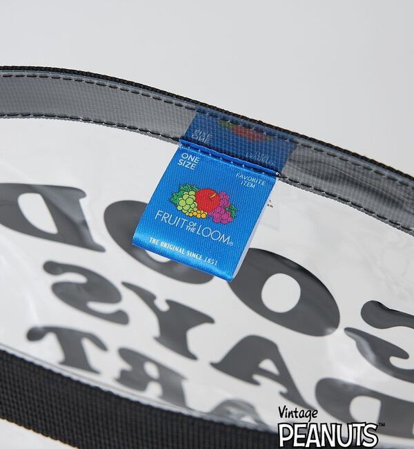 ABAHOUSE「【FRUIT OF THE LOOM/フルーツオブザルーム】PEANUTS コラ」|トートバッグ|