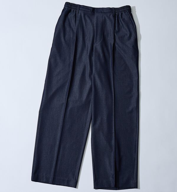 ABAHOUSE「【セットアップ対応】デニムライクツイル ワイド イージーパンツ」|その他|