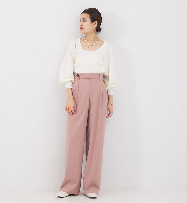 Rouge vif「サキソニーワイドパンツ」|その他|