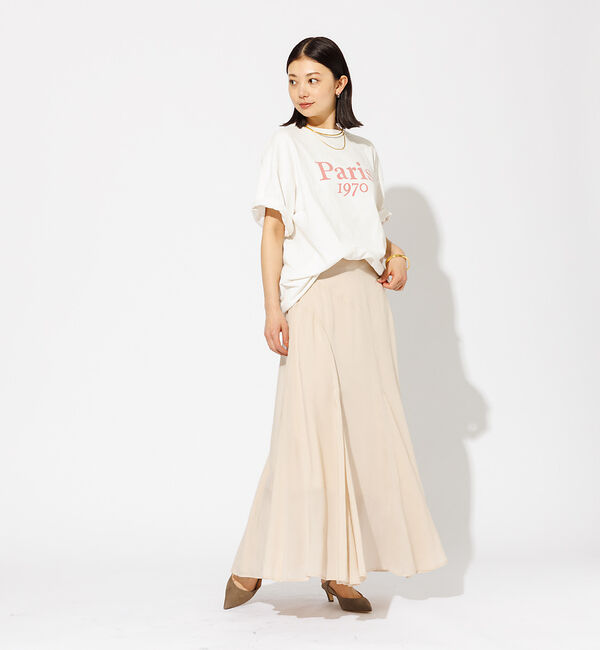 Rouge vif「【REMI RELIEF / レミレリーフ】ロゴTシャツ / SP加工14/天竺」|Tシャツ・カットソー|