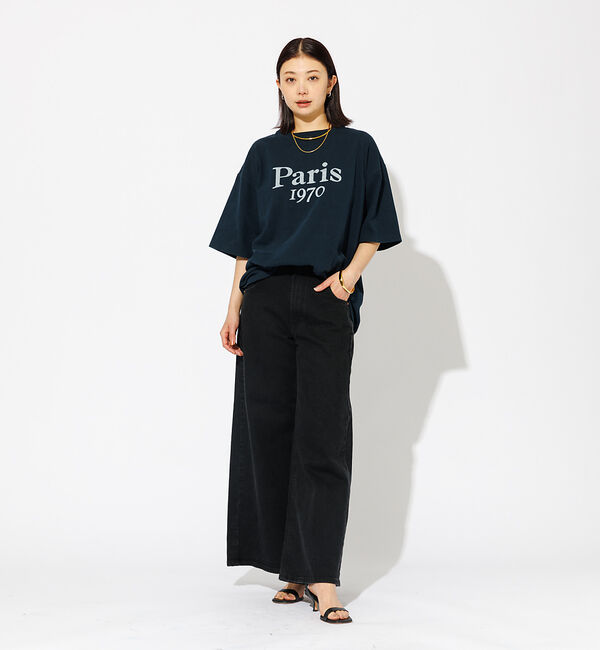 Rouge vif「【REMI RELIEF / レミレリーフ】ロゴTシャツ / SP加工14/天竺」|Tシャツ・カットソー|