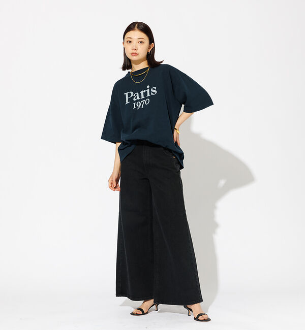 Rouge vif「【REMI RELIEF / レミレリーフ】ロゴTシャツ / SP加工14/天竺」|Tシャツ・カットソー|