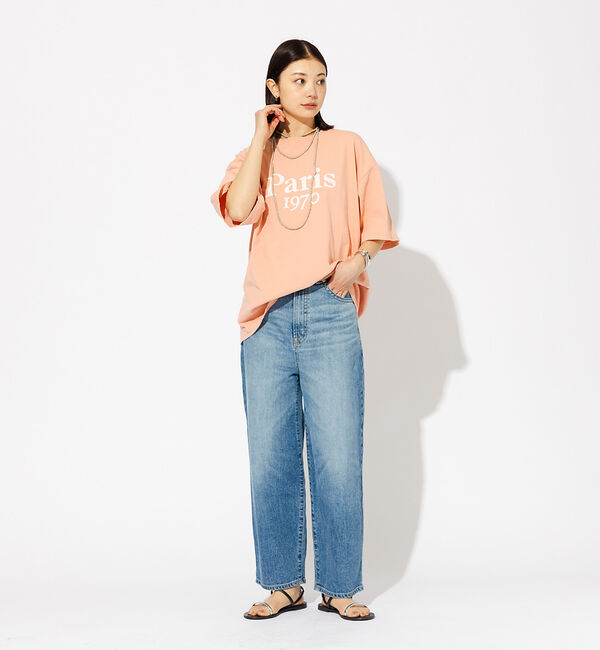 Rouge vif「【REMI RELIEF / レミレリーフ】ロゴTシャツ / SP加工14/天竺」|Tシャツ・カットソー|