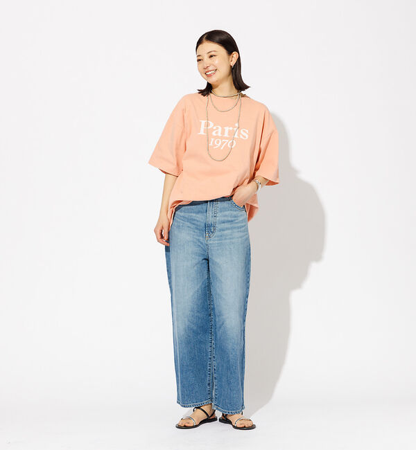 Rouge vif「【REMI RELIEF / レミレリーフ】ロゴTシャツ / SP加工14/天竺」|Tシャツ・カットソー|