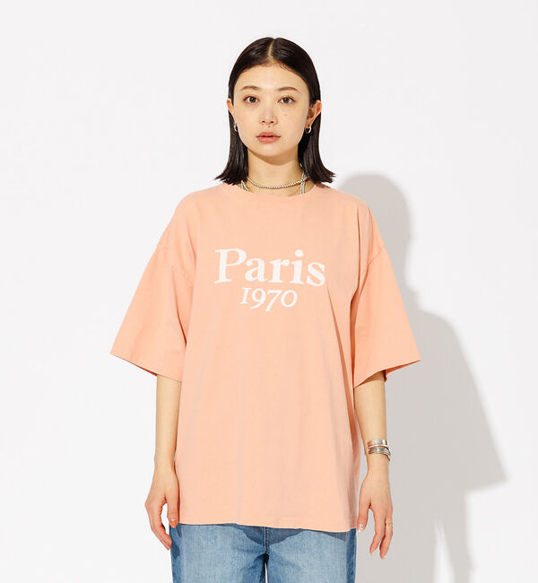Rouge vif「【REMI RELIEF / レミレリーフ】ロゴTシャツ / SP加工14/天竺」|Tシャツ・カットソー|