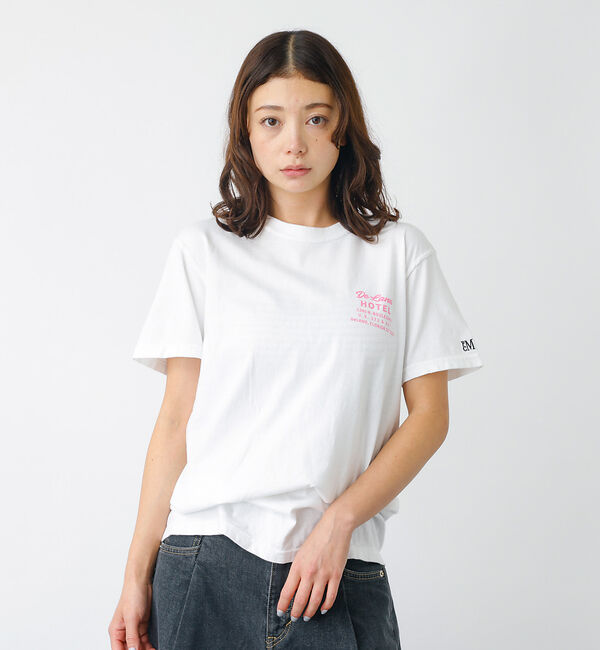 Rouge vif「【PARROTT CANVAS/パロットキャンバス】グラフィックTシャツ　デラン」|Tシャツ・カットソー|
