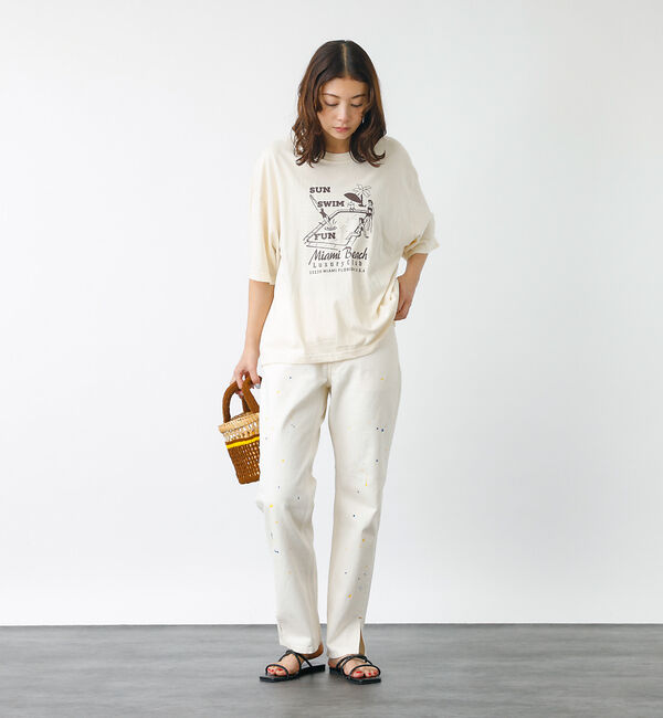 Rouge vif「【PARROTT CANVAS/パロットキャンバス】グラフィックTシャツ　デラン」|Tシャツ・カットソー|