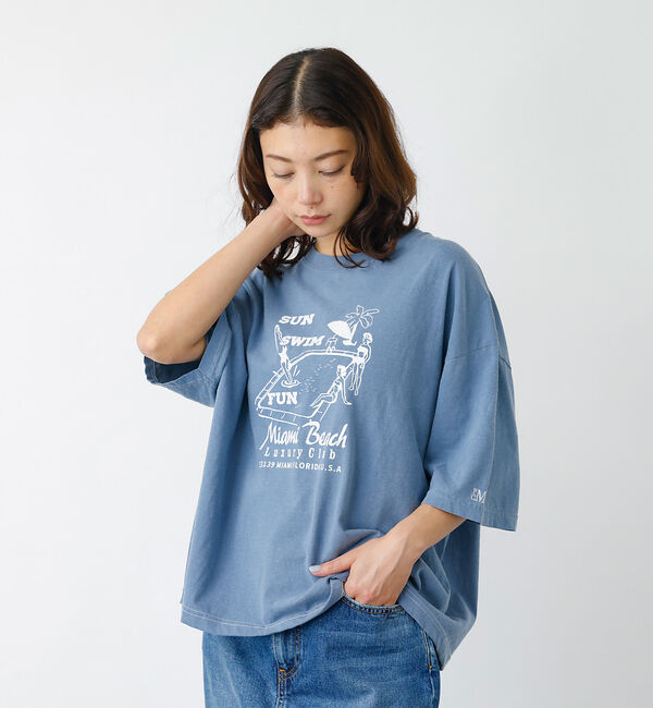 Rouge vif「【PARROTT CANVAS/パロットキャンバス】グラフィックTシャツ　デラン」|Tシャツ・カットソー|
