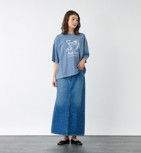 Rouge vif「【PARROTT CANVAS/パロットキャンバス】グラフィックTシャツ　デラン」|Tシャツ・カットソー|