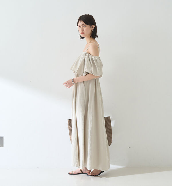 Rouge vif「【一部店舗限定】【2点セット】ビスチェ&times;キャミワンピ SETUP」|ワンピース|