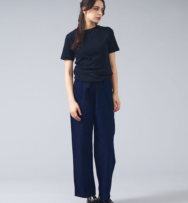 Rouge vif「【Robert P.Miller/ロバートピーミラー】パネルリブクルーネックTシ」|Tシャツ・カットソー|