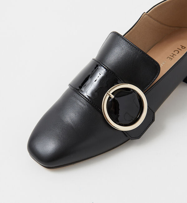 AU BANNISTER「バックルポイントバブーシュローファー」|ローファー|