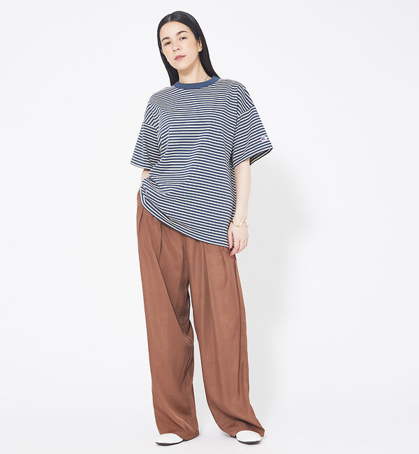 NOMINE「【WEB限定】Champion ボーダー Tシャツ」|Tシャツ・カットソー|