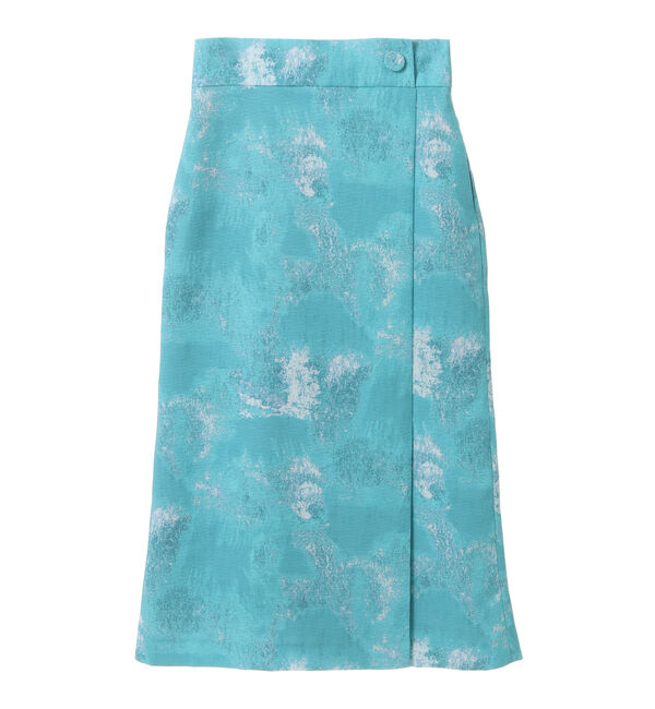 TIARA「マーブルプリントタイトスカート」|スカート|