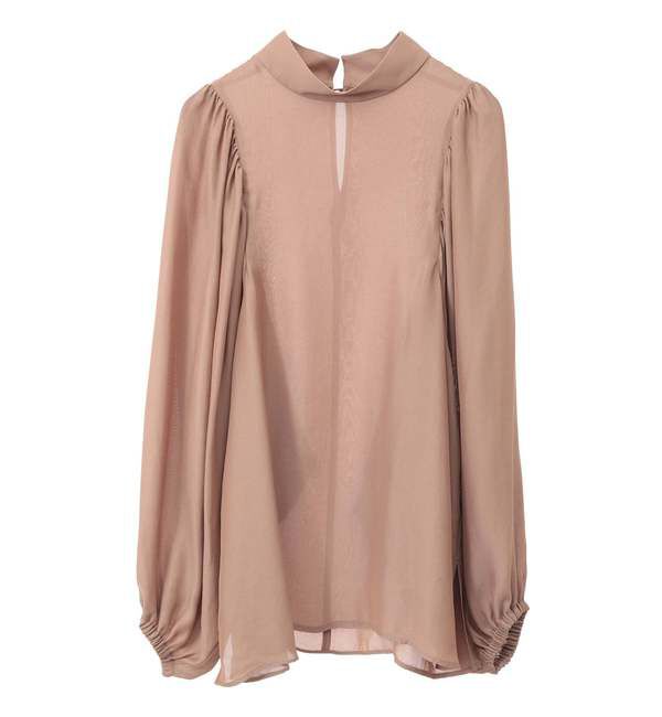 TIARA「ギャザーパフドルマンブラウス」|シャツ・ブラウス|