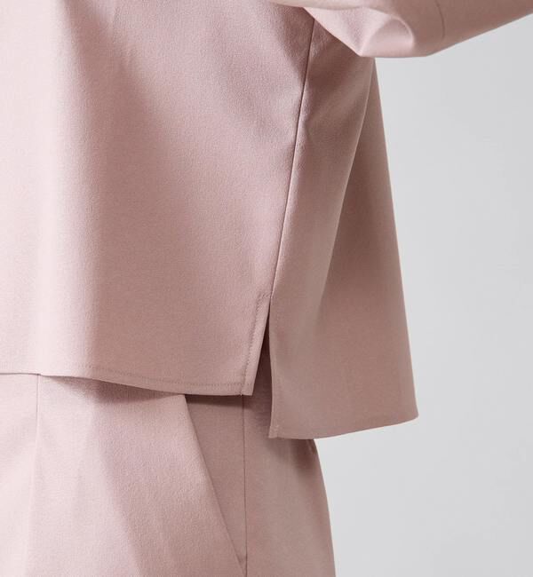 TIARA「スリーブボタンブラウス」|シャツ・ブラウス|