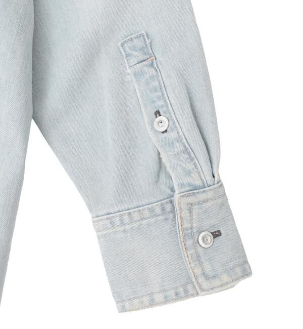 TIARA「【HEALTHY DENIM/ヘルシーデニム】デニムシャツ（Almond）」|シャツ・ブラウス|