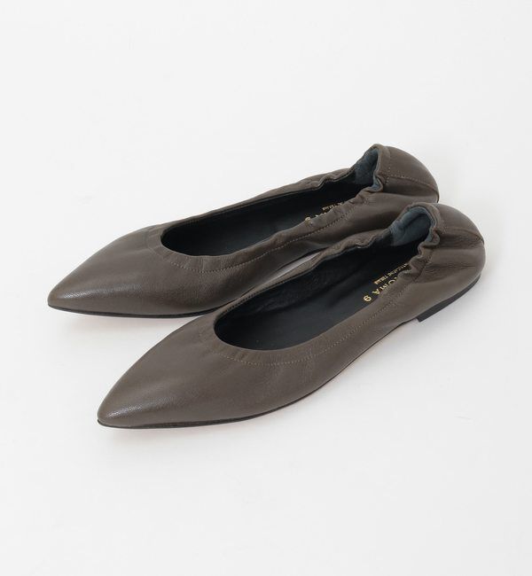 Liesse「【CORSO ROMA9/コルソローマ】フラットシューズ（TINA 406）」|その他|ダークグリーン