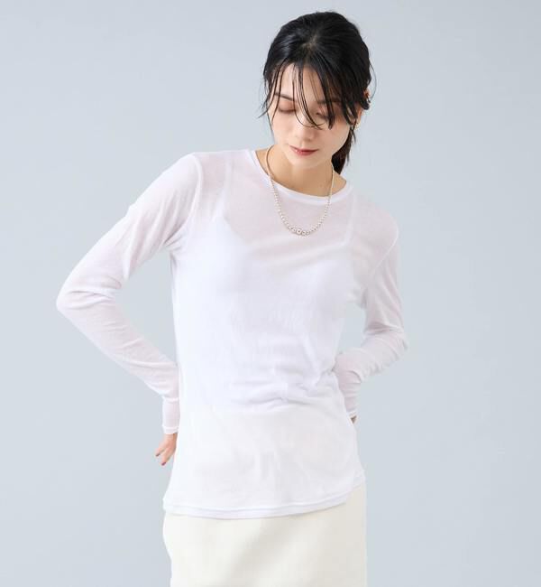 Liesse「シアーロンT」|Tシャツ・カットソー|